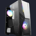 Gabinete Fortrek Black Hawk RGB C/ 1 Fan - Preto