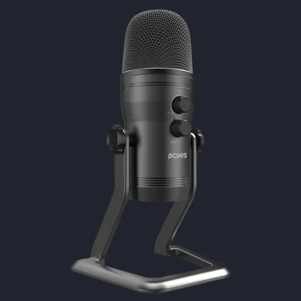 Microfone Condensador PCYES Vocalizer Pro, USB, PMCVP01 - Preto