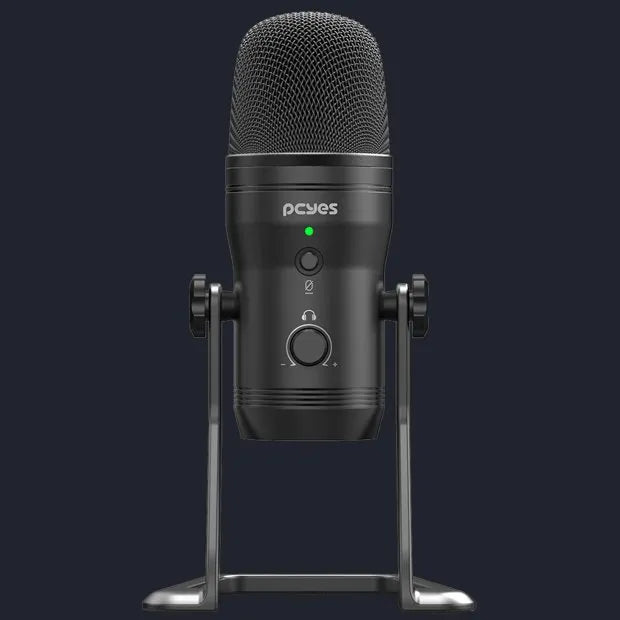 Microfone Condensador PCYES Vocalizer Pro, USB, PMCVP01 - Preto