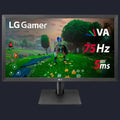 Monitor Gamer LG 21.5 LED Full HD, 75Hz, 5ms, HDMI, FreeSync - 22MP410-B