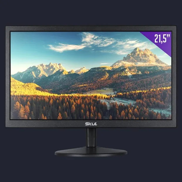 Monitor 21,5 LED , 75Hz, HDMI e VGA, VESA (PROMOCIONAL)