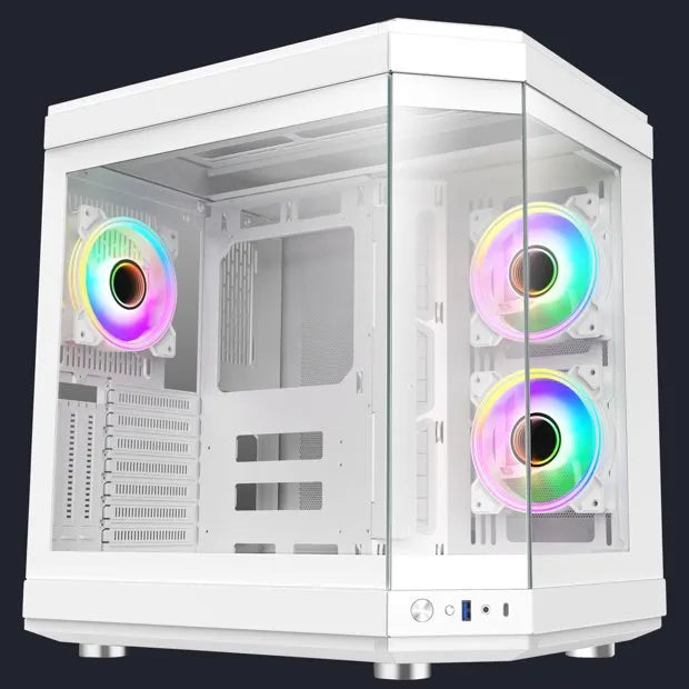 Gabinete Gamer Liketec Unreal S/ Fan - Branco