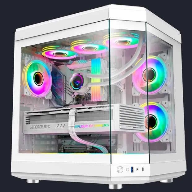 Gabinete Gamer Liketec Unreal S/ Fan - Branco